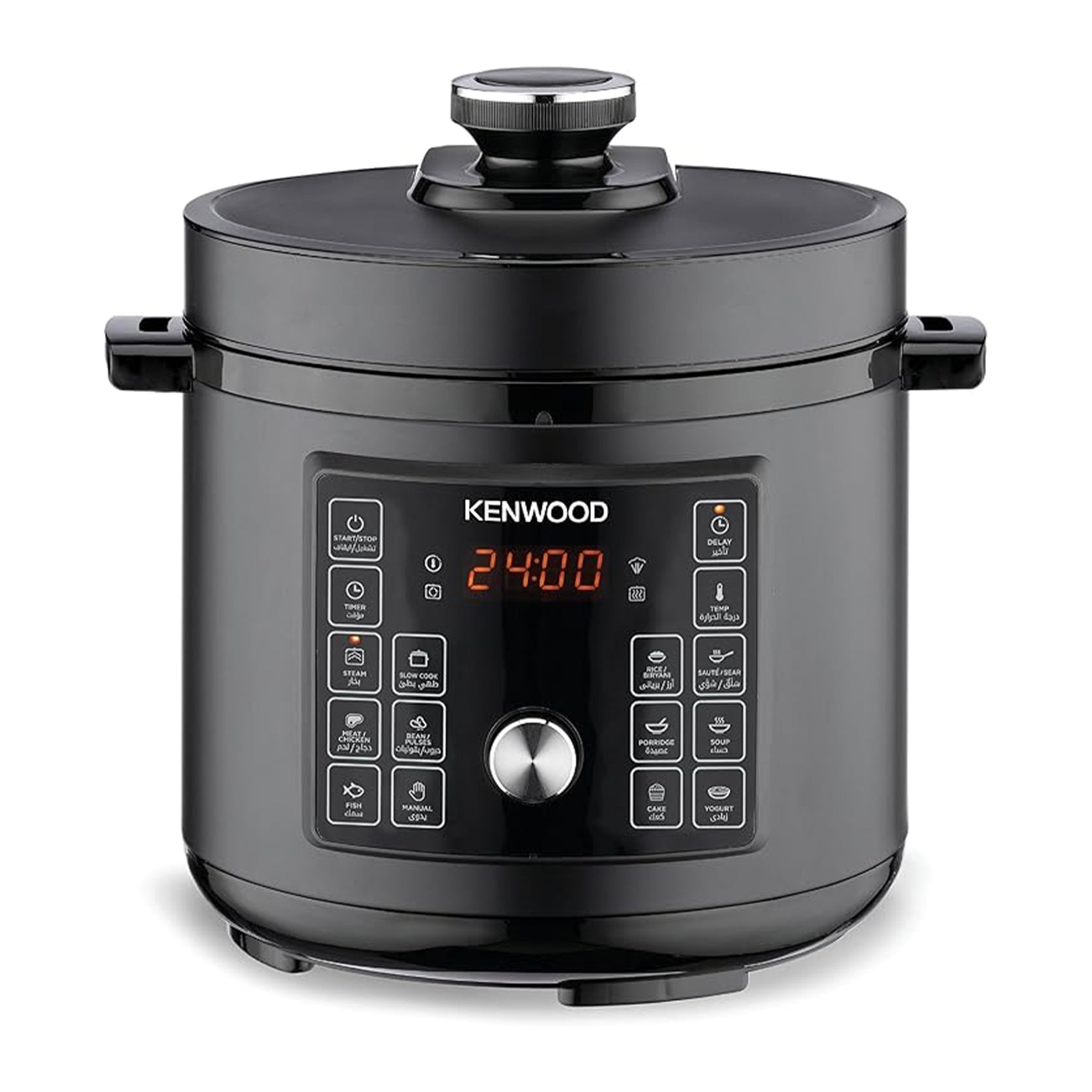 حلة ضغط كهربائية كينوود 16*1 بقدره 1300 وات  PCM95.000BK