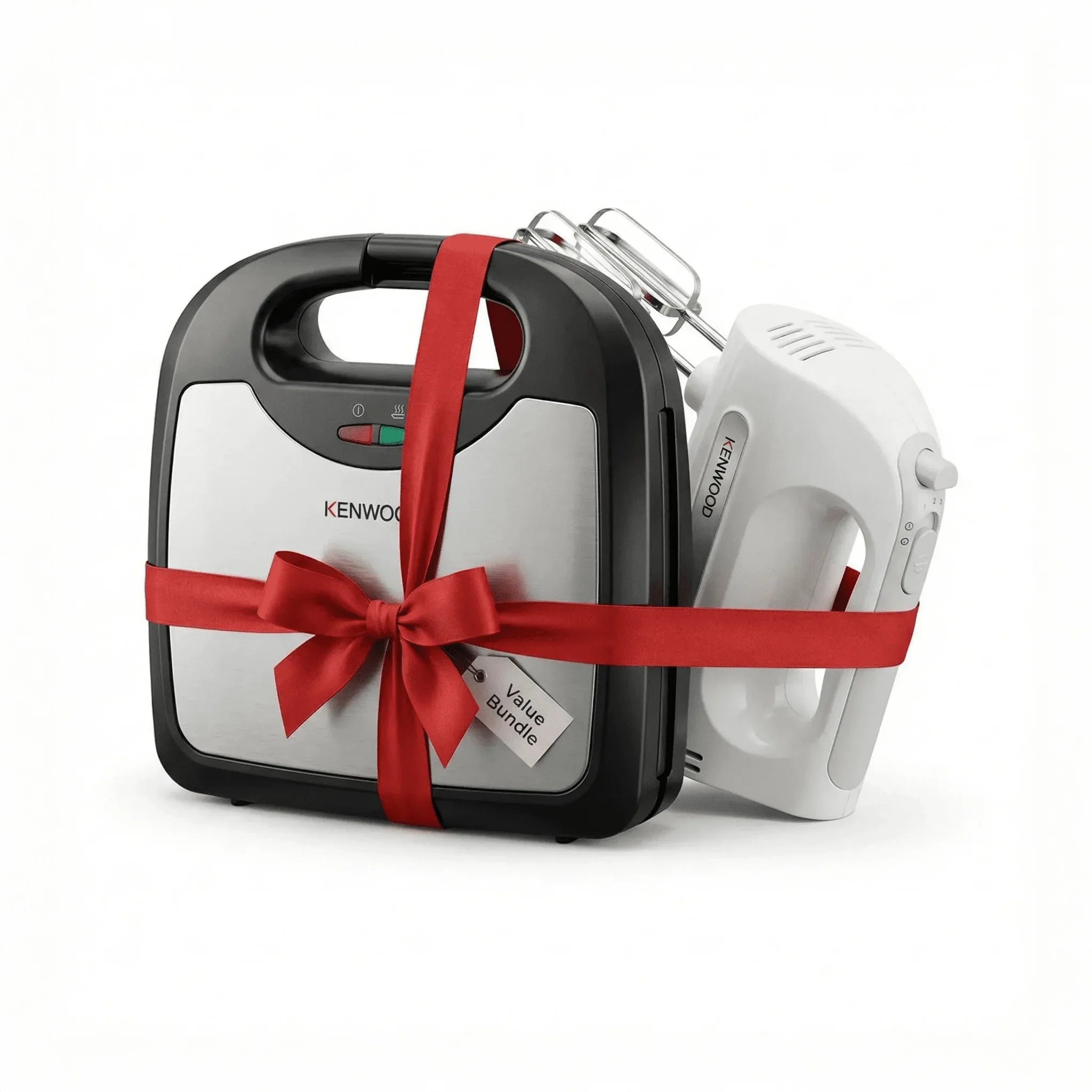 باندل صانع سندوتشات من كينوود + مضرب يدوي من كينوود - Blanco