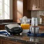 باندل تجهيز المطبخ المتكامل من كينوود + ماكينة سندوتشات - Blanco