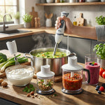 هاند بلندر براون 1000 واط - 21 سرعة ، مع ملحقات MQ5245 - Blanco