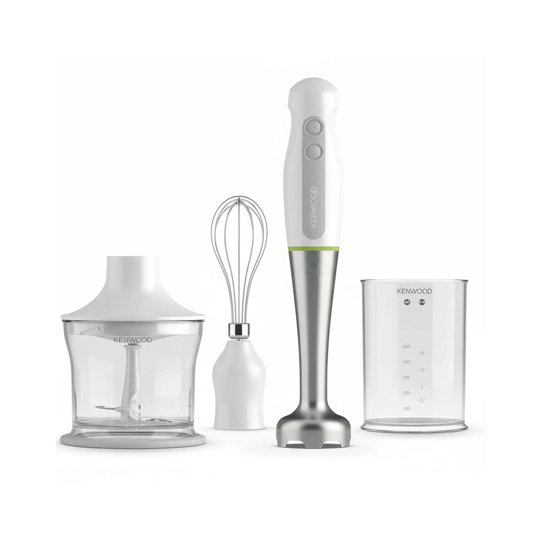 هاند بلندر كينوود 700 واط - سرعات متعددة ومجموعة خفق وتقطيع - فضي HDP109WG - Blanco