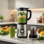 خلاط + مطحنة كينوود W1000, BLM45.240SS شفاف - Blanco