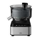 محضر طعام براون، خلاط 1.2 لتر، 800 وات، أسود - FP3233SI - Blanco