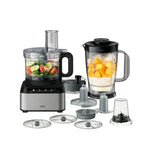 محضر طعام براون، خلاط 1.2 لتر، 800 وات، أسود - FP3233SI - Blanco