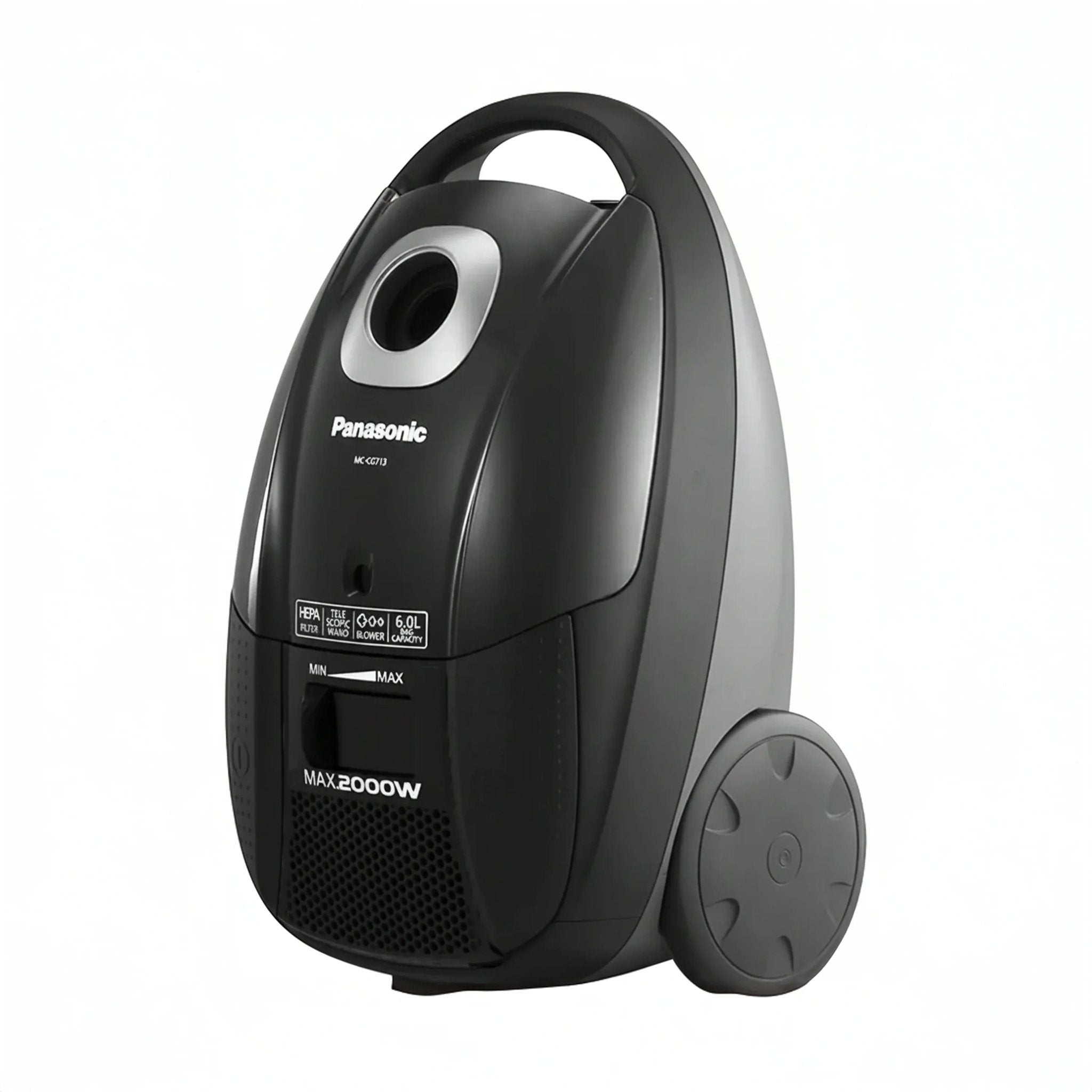 مكنسة باناسونيك ماليزي بقوة 2000 وات، سعة كيس الغبار 6 لترات، MC - CG713 - Blanco