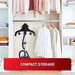 مكواة بخار عمودية تيفال، قدرة 2000 وات ، 1.5 لتر ، اسود - IT3480 - Blanco