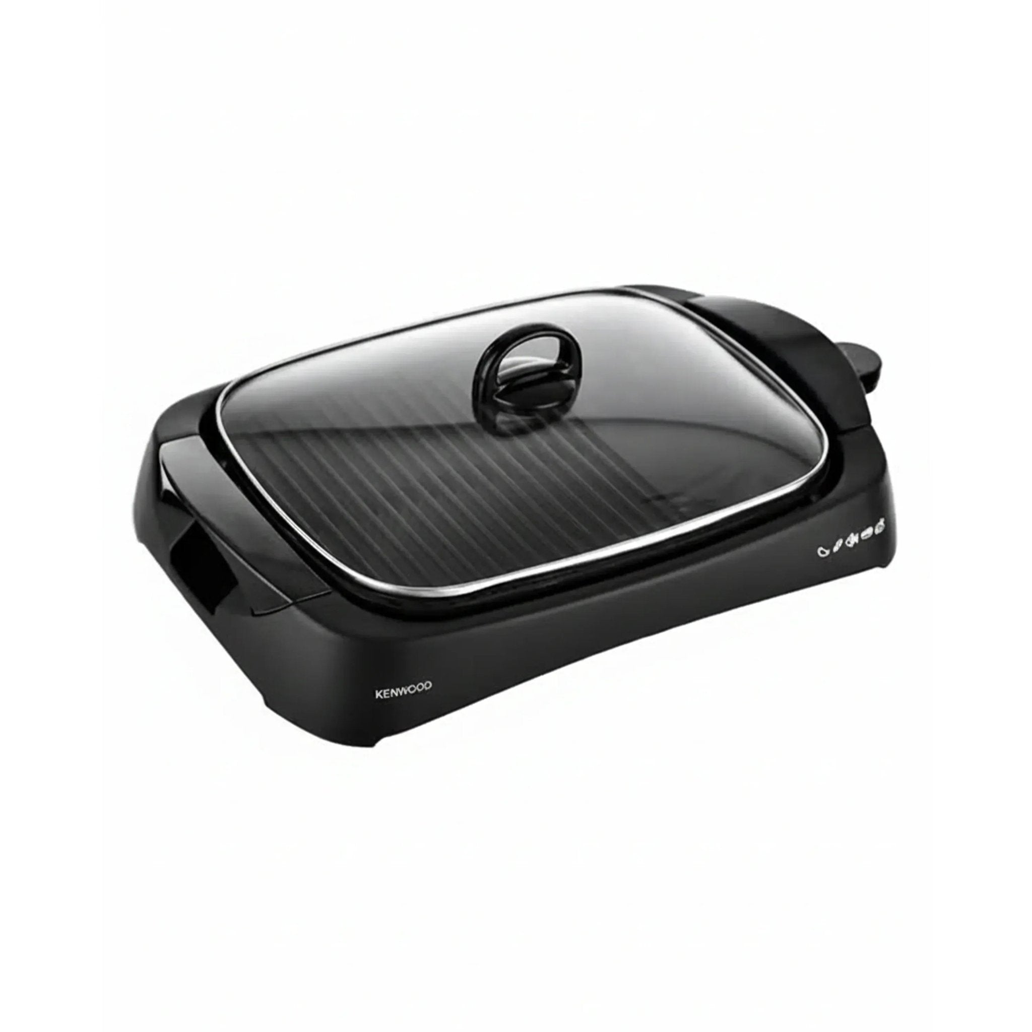 شواية كينوود صحية، غطاء زجاجي، 1700 W HG230 أسود/شفاف - Blanco